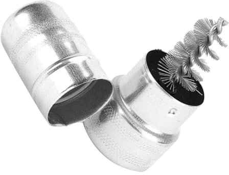 LALADEFIEE Spazzola Per Batteria Auto, Strumento Per La Pulizia Dei Terminali, Spazzola Per Terminali Batteria Filo Resistente, Facile Da Usare e Trasportare, Per Manutenzione Auto