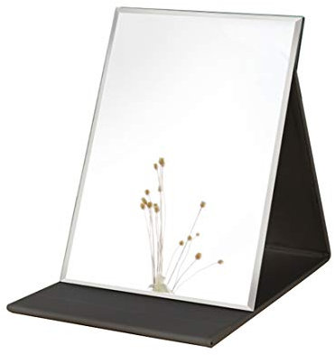 Zcooooool Großer Schminkspiegel, tragbar, Super HD, Multi-Standspiegel, Winkel, freihändig/tragbar/Tisch, klappbar, 20,7 x 13,9 cm