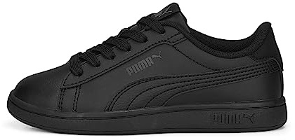 PUMA Pre-School Unisex Kids Smash 3.0 L Shoes - Black 10