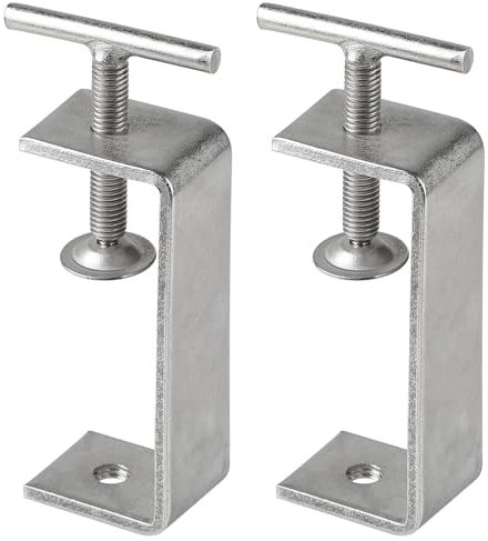 EXLECO Pince en C - 53-93 mm - Acier inoxydable - 2 Pièces - Moderne