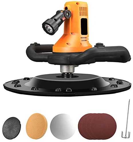 Concrete Trowel Machine with Mixing Rod, RPM, 6 Adjustable Speeds, Automatic Mixing and Plastering, Ideal for Mortar and Cement Finishing