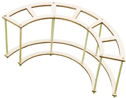 Pegciuho Pavilion Corridor Model, Sand Table Decoration, Creative Painting Accessory