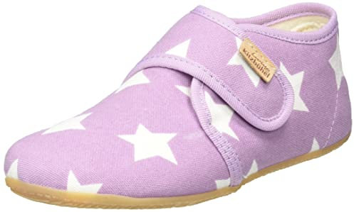 Living Kitzbühel Jungen Mädchen Babyklett. Sterne Hausschuh, Flieder, 23 EU
