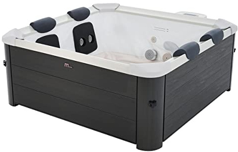 Mspa - SPA semirrígido 6 plazas Napuka - PVC - Gris