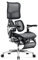 Diablo Brave V-Kinetic Bürostuhl Ergonomisch Schreibtischstuhl Chefsessel mit Fußstütze 5D Armlehnen Netzstoff Lendenwirbelstütze Verstellbarer Sitz Belastbar bis 120 kg (Schwarz)