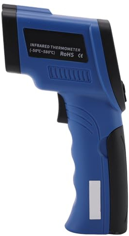 Aramox Infraröd Termometer Digital Temperaturpistol, Industriell ABS-termometer med -58°F Till 1076°F Intervall, 12:1 D:S-förhållande för Matlagning, Bilar och Mekaniska Reparationer