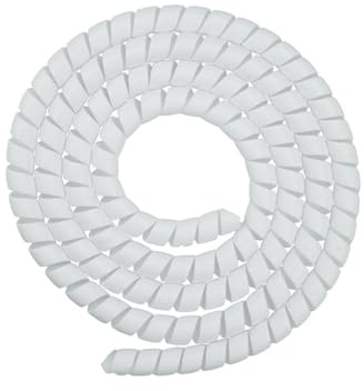 OSNIYAW Espirales de 2 m para scooter, protección de cables de tubos, espirales de freno, fundas de manguera, cubiertas protectoras para scooter, espirales, cable de alambre