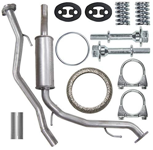 Mitteltopf Auspuff Mittelschalldämpfer für Honda Jazz 2 II GD GE3 GE2 1.2 1.4