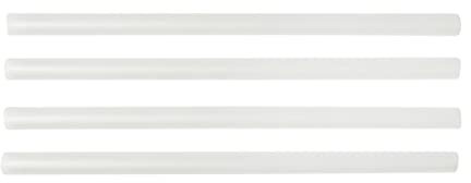 FMprofessional, cannucce in plastica, diametro 10 x 200 mm, cannucce riutilizzabili in plastica, cannucce riutilizzabili, tubi sostenibili, cannucce ecologiche, quantità: 1 x 50 pezzi