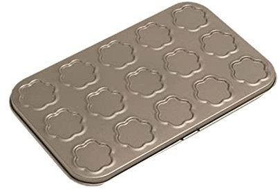 Foglio per biscotti da 15 tazze, teglia per macaron, per forno, champagne, macaron, regalo