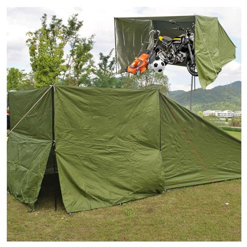 YSMSMZJK Box Moto con Tessuto Ombreggiante Rimovibile Copertura Biciclette da Esterno Adatto per Campeggio E Ciclismo Box Biciclette Box Biciclette