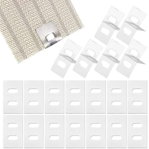 Shouxiut Kit de reparación de persianas para Ventana, Protectores de paletas de reparación de persianas Verticales, fijadores de Ventanas de apartamento para Accesorios de Pantalla de toldo de RV