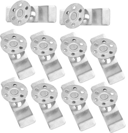 NUOBESTY Lot De 10 Supports Dévier Sous Plan Ronds Robustes Pour Cuisine/salle De Bain Installation Facile Sans Perçage