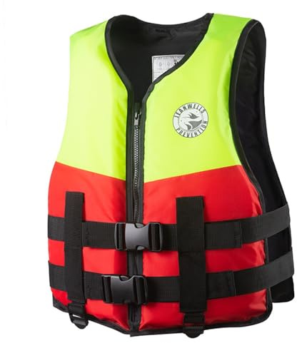Chaleco Salvavidas para Adultos para Hombres/Mujeres 48-110 kg, Chaleco de flotabilidad Kayak Sup, Ayuda de flotabilidad de Neopreno Ajustable para natación, Kayak, Surf, Remo Casual