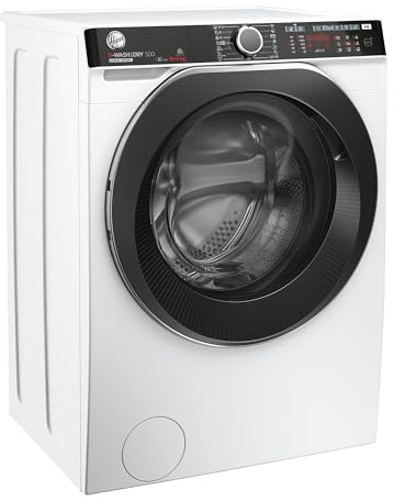 Hoover HDP4106AMBC7/1-S Waschtrockner, Active Steam - Dampffunktion, Smarte Bedienung mit WiFi & Bluetooth (hOn-App), 10 kg waschen - 6 kg trocknen, 1400 U/min., Weiß