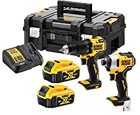 DEWALT DCK2062M2T 18V XR Brushless Compact Twin Pack 2 x 4.0Ah Batteries Charger