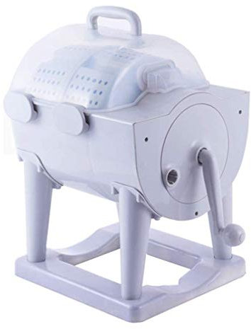 2-in-1 Mini-Waschmaschine und Wäscheschleuder Manuelle Handkurbeln ökologisches Mini Camping Wäscherei Washe, Weihnachten Thanksgiving-Geschenke für Kinder
