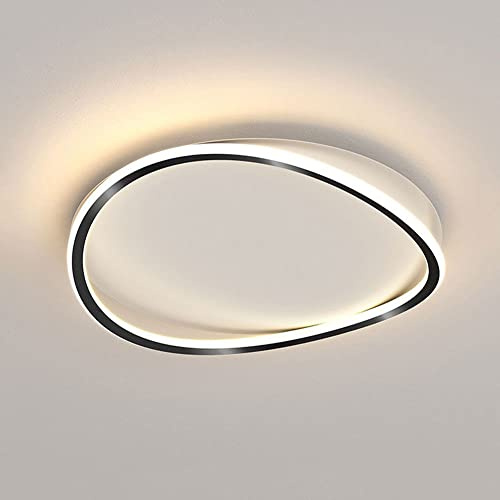 JSBDPHW Lámpara De Techo De Montaje Empotrado LED Redonda De Metal Minimalista Moderna,Lámpara De Techo De Atenuación De Tres Colores,Accesorio De Iluminación De Decoración Dormitorio De Sala De Estar