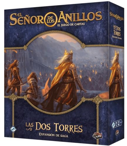 El Señor de los Anillos: El Juego de Cartas - Las Dos Torres Expansión de Saga en Español