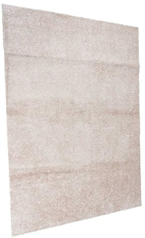 Möbel Jack Wohnzimmerteppich Florteppich Webteppich | Polypropylen | Sandfarben | 160x230 cm