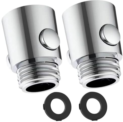 ZHAOYCSH 2-Pack G1/2 Shower Shut Off Valve, Universal Water Flow Control Valve for Efficient Water Management, Adjustable Shower Valve for Handheld Showerhead, Reduces Water Usage.