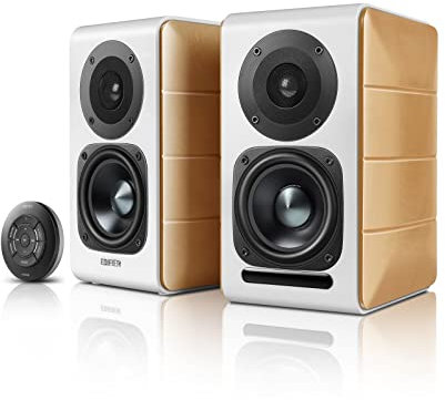 Edifier S880DB 88 Watt Wireless Bluetooth Bookshelf Speaker (Red)