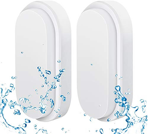 ANWIO Plafoniera LED Impermeabile Ovale 14W 980LM Luce Bianca Naturale 4000K Applique da Parete per Esterni Lampada LED da Parete per Esterni IP54 Resistente Ad Acqua e Polvere Pacco da 2 Unità