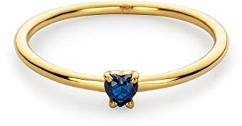 Paul Hewitt Damen-Damenring 925er Silber Farbstein 50 Gold 32018630