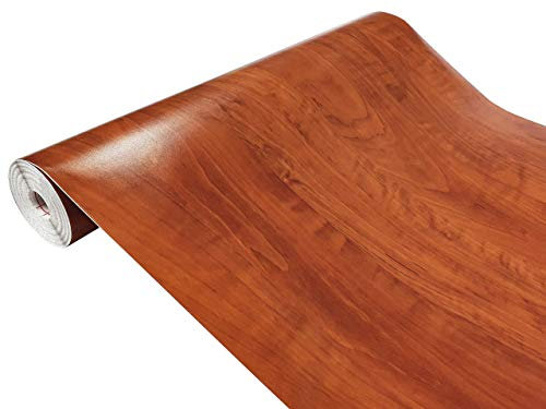 DecoMeister Vinilo Imitacion de Madera Calwados Papel Adhesivo Para Muebles Autoadhesivo Lámina Decorativa Para Cocina Pared Puertas Para Forrar En Rollo Aspecto Madera 45 x 100 cm
