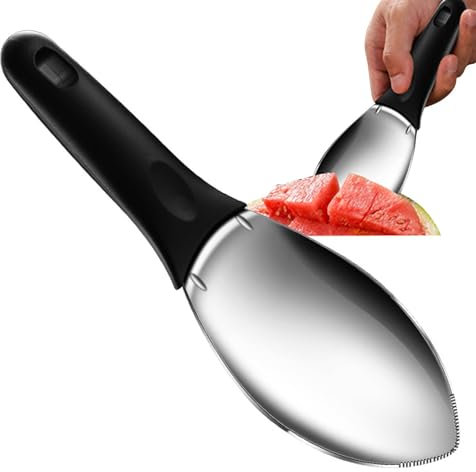 Shurzzesj Outil de coupe de mangue, dénoyauteur et éplucheur de mangue - Trancheuse à mangue ergonomique, outil robuste pour mangue - Dénoyauteur efficace de mangue, de fruits et de légumes,