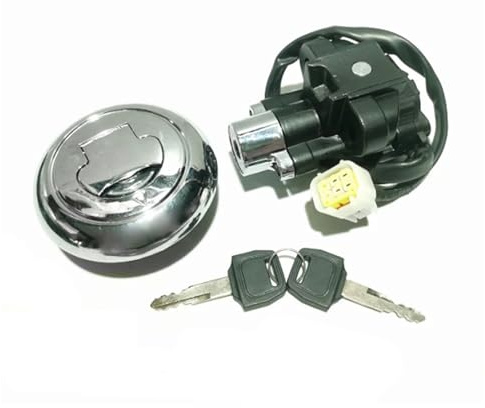 Cerradura Encendido Para Keeway Para Superlight 125 QJ200-2G QJ150-2G Interruptor Encendido Motocicleta Tanque Combustible Tapa Gasolina Cerradura Con Llaves Switch De Ignición