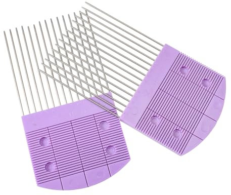 VILLFUL 2stücke Quilling-kämme Aus Und Kunststoff Für DIY Papier Handwerk Papier Kardieren Halter Und Werkzeuge Für Einfache Blumen Und Blattformen