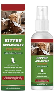 Spray Amargo Para Perros,Espray Sin Masticar Para Perros,Evita Lamer Y Masticar,Entrenar A Gatos Y Perro,100ML