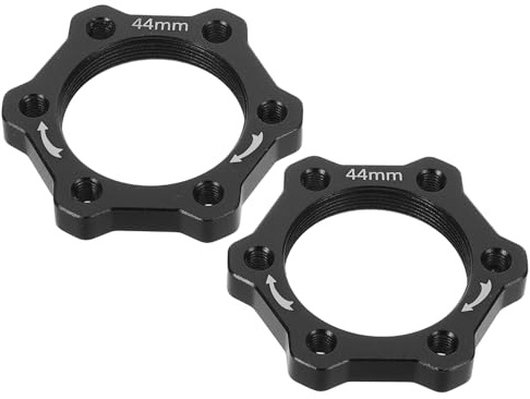 BUGUUYO Adattatore Freno a Disco per Mountain Bike 44Mm in Lega di Alluminio Kit Conversione Staffa Freno Posteriore Montaggio a Sgancio Rapido Compatibile per Aggiornamento