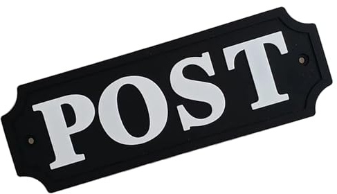 Etichette da parete per cassetta postale, targhette decorative per la casa, ufficio, decorazioni durevoli