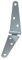 Penn Elcom Zinc Strap Hinge (3 Inch Zinc Strap Hinge)