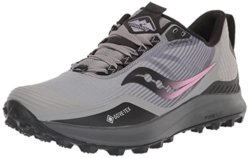 Saucony Peregrine 12 GTX Scarpe da Trail Running Alloy/Quartz 40.5