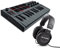 AKAI Professional MPK Mini MK3 Grau und M-Audio HDH40 – 25-Tasten USB MIDI Keyboard Controller, 8 hintergrundbeleuchtete Drum Pads und Over-Ear Studiokopfhörer