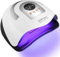 JOFLVA 380W Lampe UV LED Ongles Gel, Professionnel Sèche Ongles Automatique, Séchage Rapide, 81 LED Lampe, Grand LCD Ecran, 4 Minuteries 10s/30s/60s/99s pour Vernis Semi Permanent, Gel et Vernis