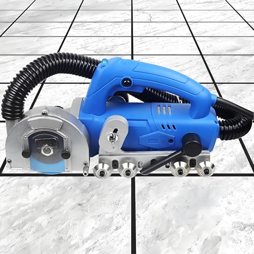 Limpiador De Juntas De Azulejos Eléctrico De 1200 W, Limpiador De Grietas Y Huecos De Azulejos Domésticos, Limpiador De Juntas De Azulejos De Porcelana Sin Polvo, Para Limpieza De Pisos Y Paredes