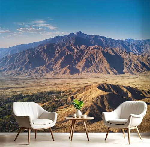 Carta da Parati Fotografica Murale 150 x 105 cm Scenario naturale Del Montagne del desertoda Parati Effetto 3d Decorazione Murale Poster da Parete per Camera da Letto per Ragazzi