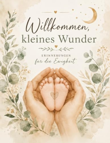 Willkommen kleines Wunder: Das liebevoll gestaltete Babyalbum für unvergessliche Erinnerungen und die schönsten Momente des ersten Lebensjahres