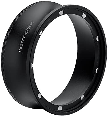 Normcore 58mm Magnetic Dosing Funnel V2, Espresso Coffee Dosing Ring, 28mm Anodized Aluminum with 8 Neodymium Magnets Fits 58mm Breville Portafilter