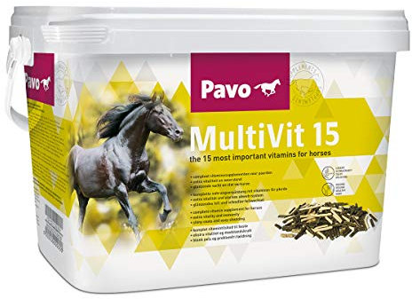 Unbekannt Pavo MultiVit15 Für eine gesunde Ausstrahlung 3 kg Eimer + 1 x Magic Brush dazu