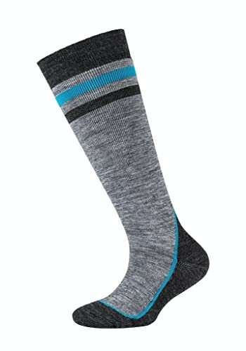 Camano Kinder Ski Socke, Farbe:neutral, Größe:27-30 EU