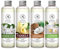 Recambio de Difusor Monoi de Tahiti & Coco & Vainilla & Jazmín 4x200ml - Relleno Difusor - Difusores Aromáticos - Fragancia FrescaAmbientador - Difusor Perfumado - Fragancia para Habitación