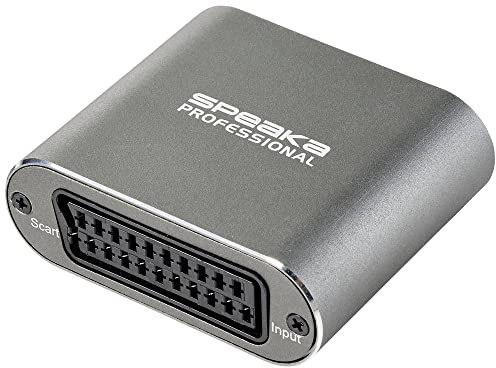 SpeaKa Professional Skärm Konverter SP-SHC-200 [SCART - HDMI] 1920 x 1080 Pixel