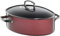 WMF Fusiontec Mineral Bräter 36 cm, ovale Form, Perfektes Braten, Homogene Kochergebnisse, Kratzfest, Einfache Reinigung, Backofengeeignet, Glasdeckel, Rose Quartz, 0515875290
