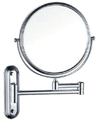 RHYNIL Baño Metal Lupa Hogar Pared Holled Holding Espejo de Maquillaje Gafas de Belleza (Size : 6 Inch)