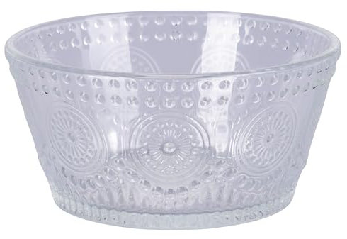 Villa d'Este Home Tivoli 1996 Cuenco de cristal de 380 ml, superficie trabajada, Imperial